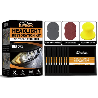 🚘50% OFF TODAY 🚘 Advanced Ceramic Headlight Restoration Kit