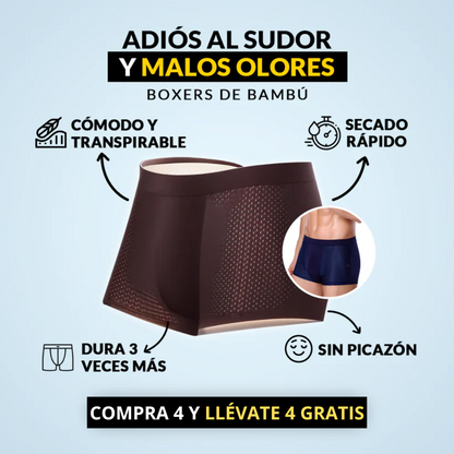 CALZONCILLOS BOXERS KLEPOR® [FIBRA DE BAMBÚ]