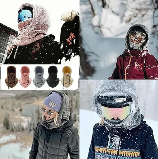 ❄️ Shield Mask™ - Sherpa Hood Ski Mask ❄️