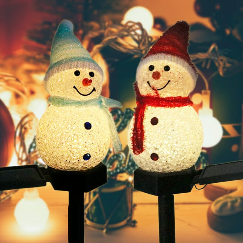 ⛄ Snowman Lamp™ - Waterproof Solar