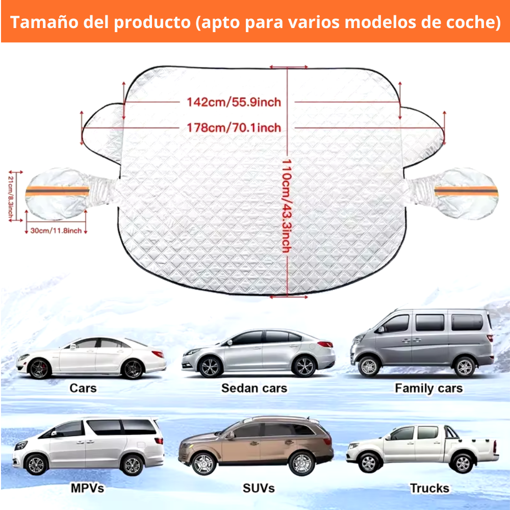 🚗 2024 Cubierta magnética antinieve para coches