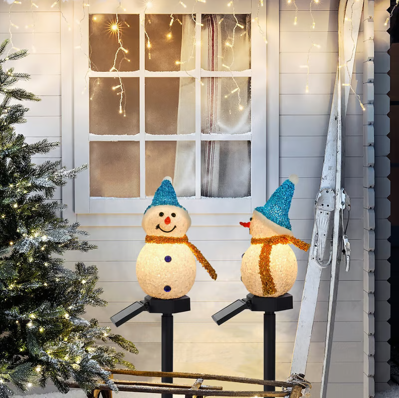 ⛄ Snowman Lamp™ - Waterproof Solar