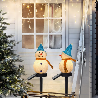 ⛄ Snowman Lamp™ - Waterproof Solar