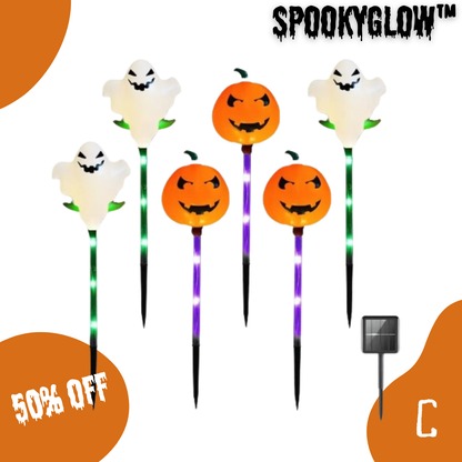 SpookyGlow™ Pumpkin Pathway Lights for Halloween Decorations | 50% OFF EARLY SALE HURRY!