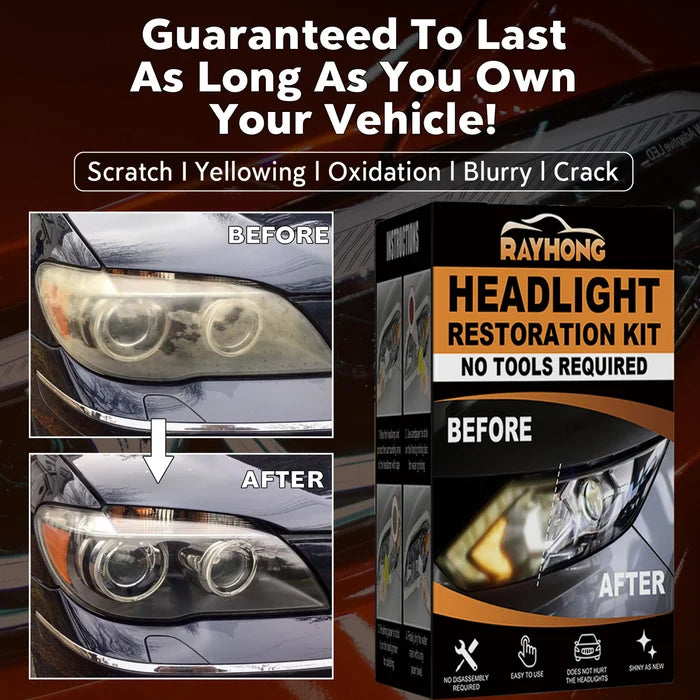 🚘50% OFF TODAY 🚘 Advanced Ceramic Headlight Restoration Kit