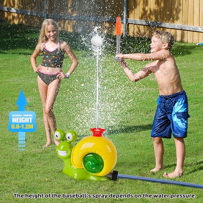 🌊 Up to 70% OFF 🌊 Water Sprinkler Baseball Toy