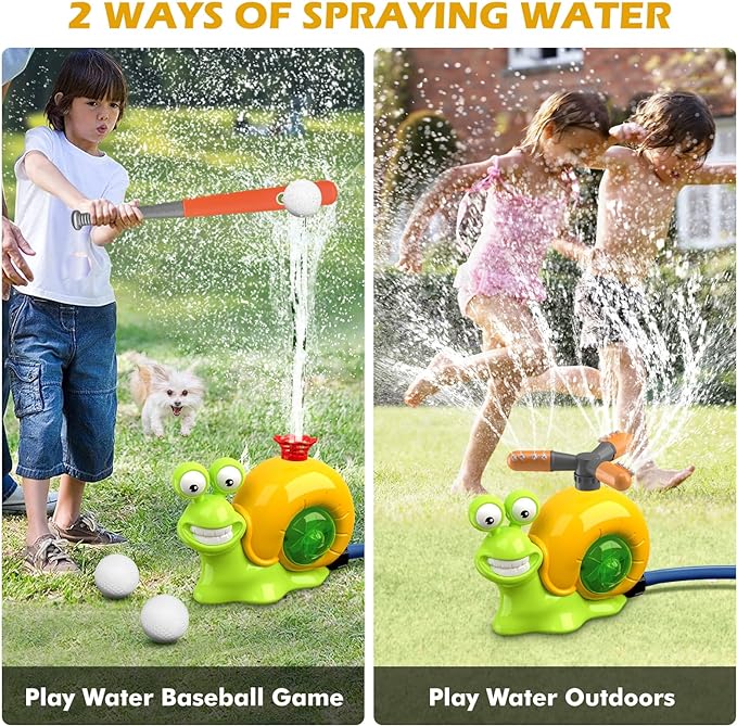 🌊 Up to 70% OFF 🌊 Water Sprinkler Baseball Toy