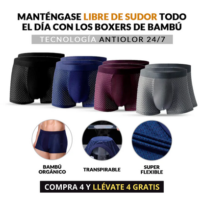 CALZONCILLOS BOXERS KLEPOR® [FIBRA DE BAMBÚ]