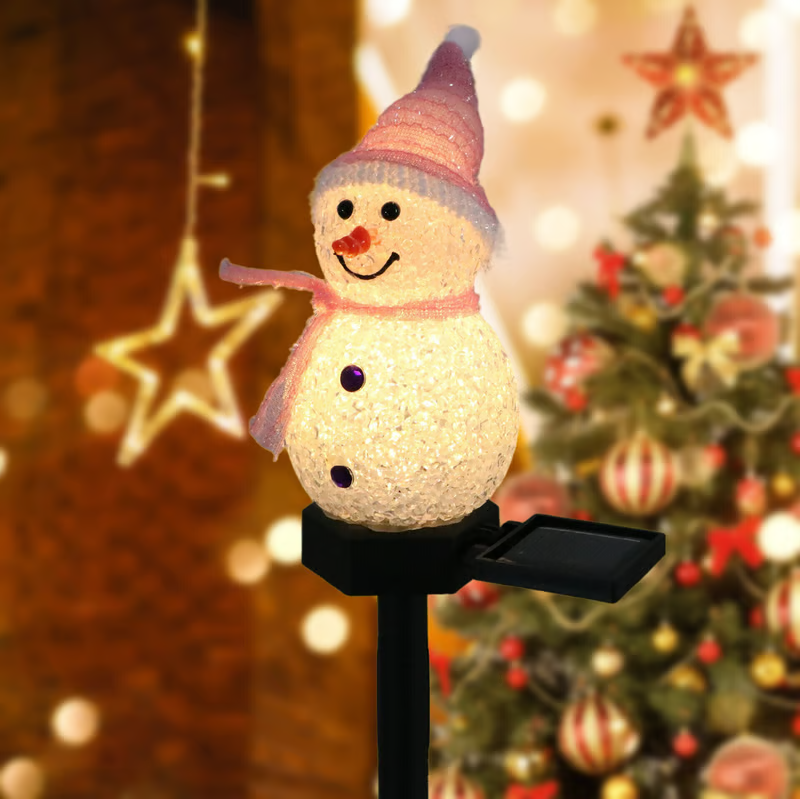 ⛄ Snowman Lamp™ - Waterproof Solar