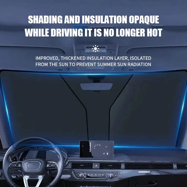 🔥50% OFF for this week 🔥 Foldable Sunshield for Windshields