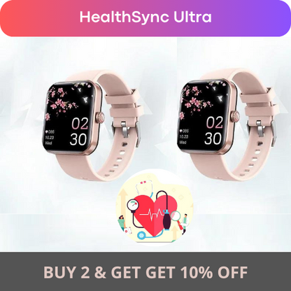 HealthSync Ultra | Fashion Smartwatch Flash Sale 40% OFF TODAY
