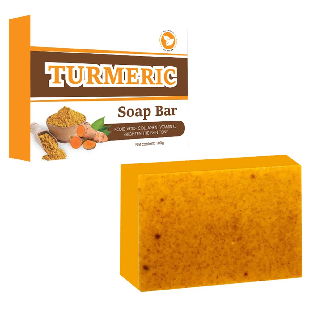 😍50% OFF - ORGANIC Lemon Turmeric and Kojic Acid Skin Brightening Soap(🔥MOTHER'S DAY🔥)