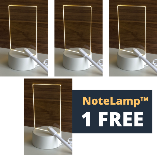 3 Notelamp™ &amp; Krijg +1 GRATIS